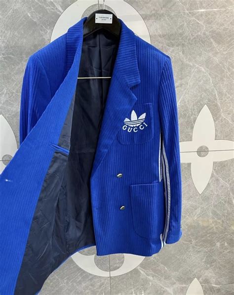 adidas gucci blue suit|adidas x gucci usa.